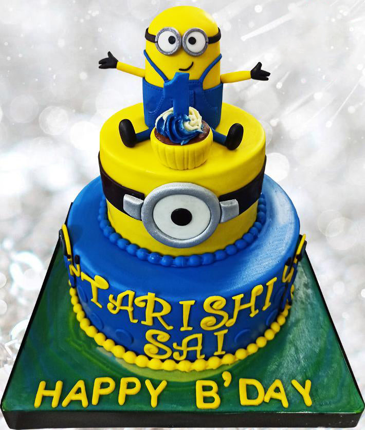 Minion Cake - Hayley Cakes and Cookies Hayley Cakes and Cookies