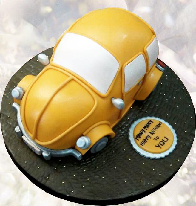 Lamborghini / beetle car cake /Maserati / Subaru wrx car cake, Food &  Drinks, Homemade Bakes on Carousell