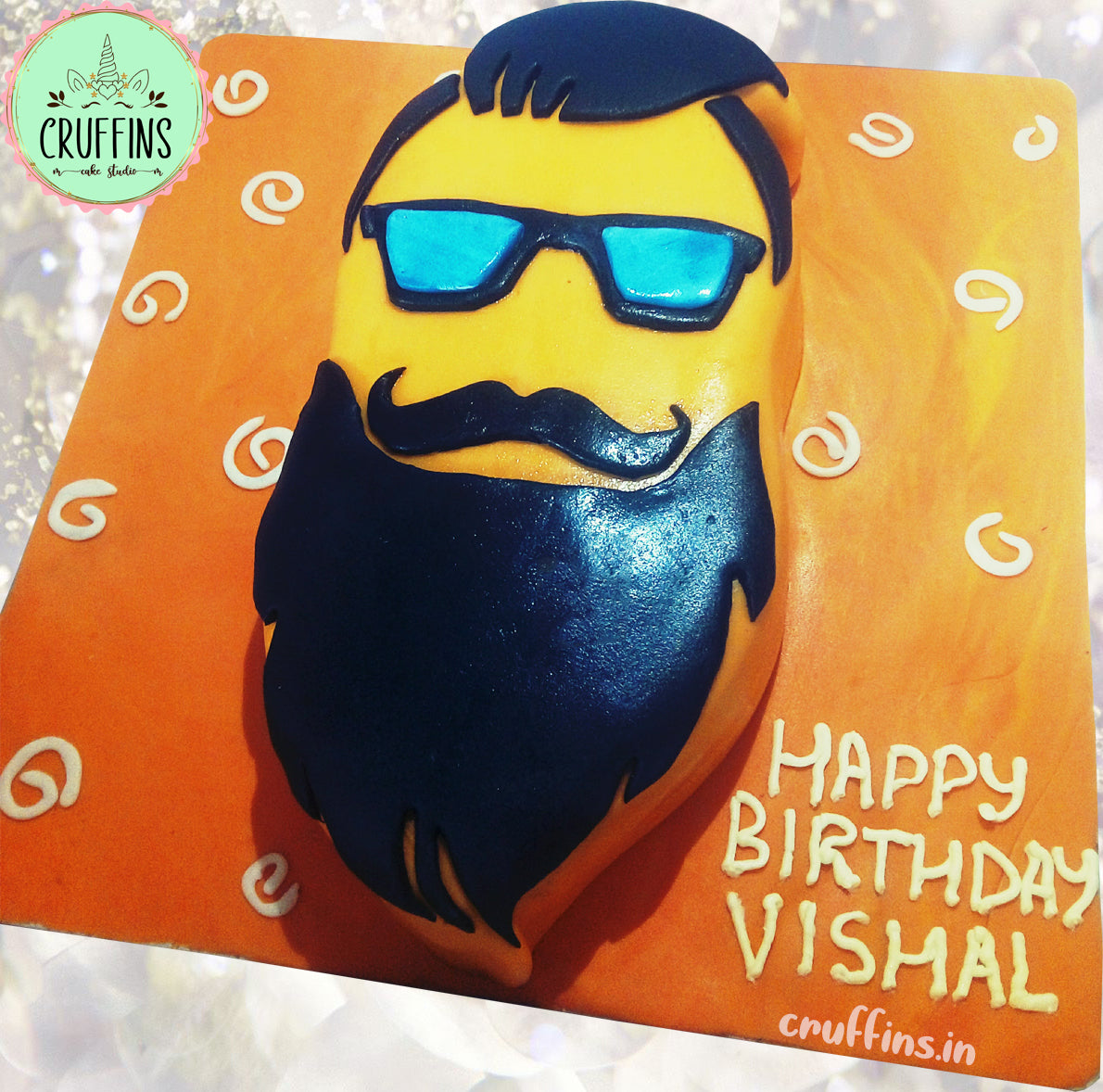 ❤️ Candles Birthday Cake For Vishal