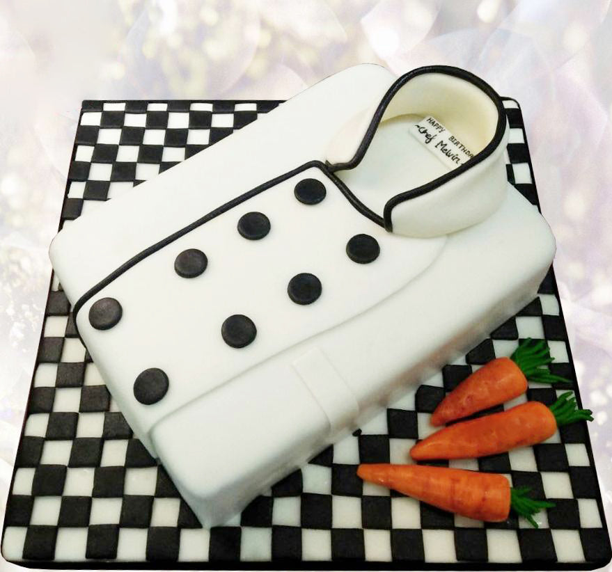 Say #iloveyou by celebrating who they are in a creative and DELICIOUS 🤤  way! Custom Chef Jacket Cake done by us… | Instagram