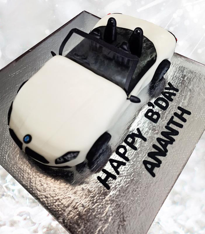 BMW theme cake decorations - YouTube