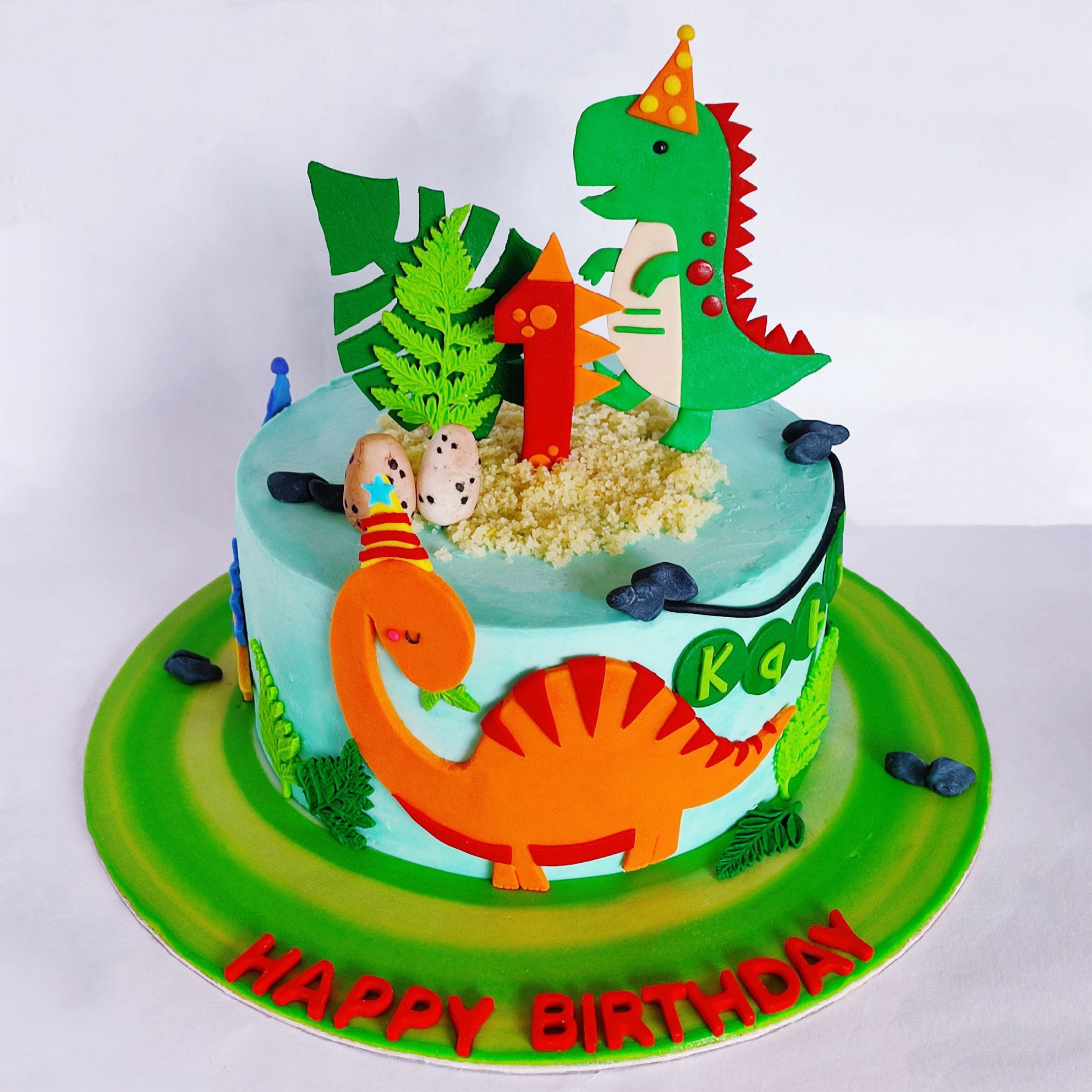 Dinosaur Cake Topper/ Girl Dinosaur Cake Topper/ Girl Dinosaur Party/ Girl Dinosaur  Cake Topper - Etsy