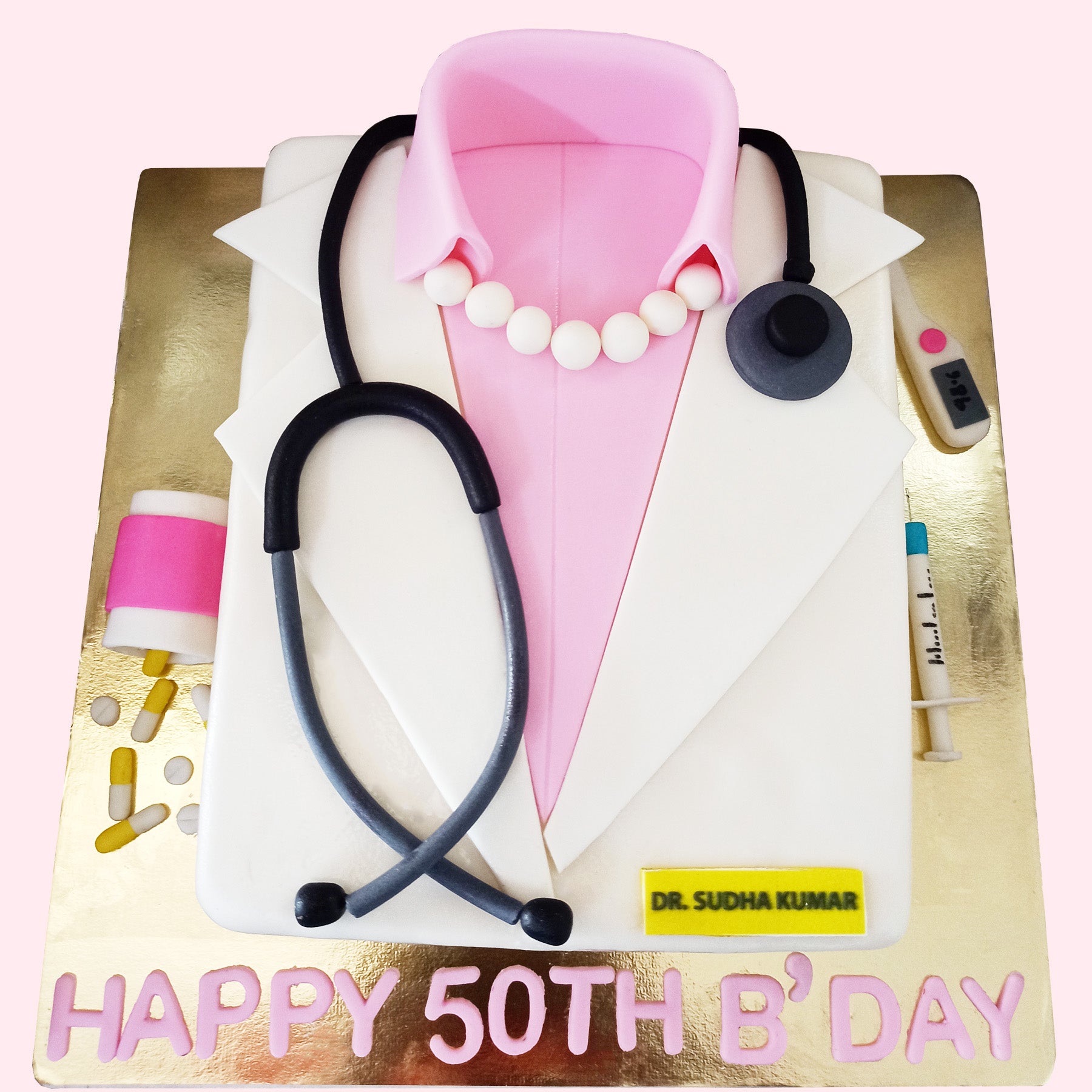 Doctor Princess Medical Cake - Fondant Cakes Delivery in Lahore