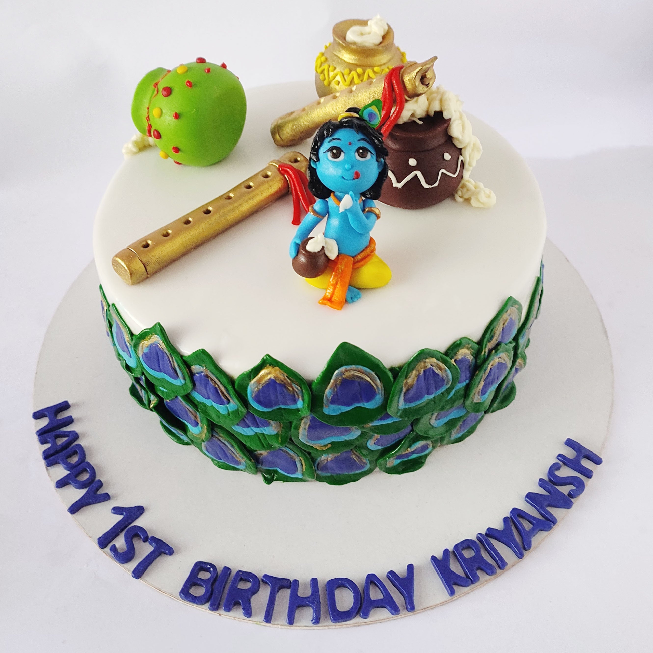 Little Krishna theme... - Vani's Creative Bakers and Events | Facebook