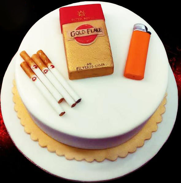 500 gram cigarette cake, Super Cake- Online Cake delivery in Noida, Cake  Shops with Midnight & Same Day Delivery