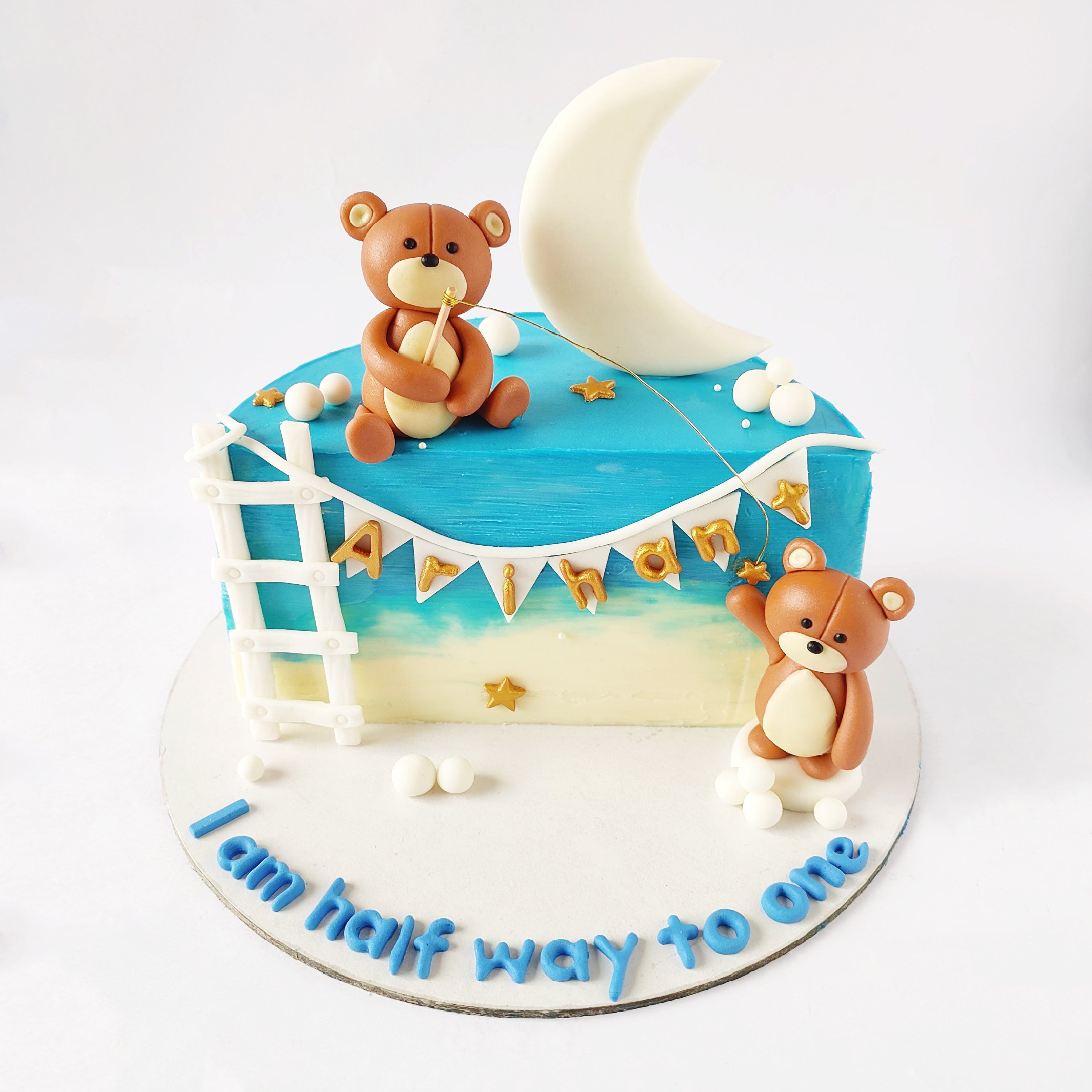 1st Month Birthday Cake Online | Send One Month Baby Birthday Cake