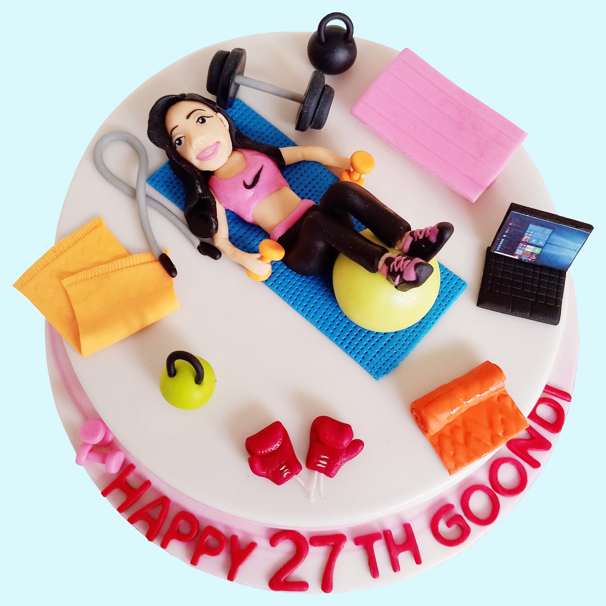 GYM Workout LOVERS this one is for you... - Nisha's Cake Shop | Facebook