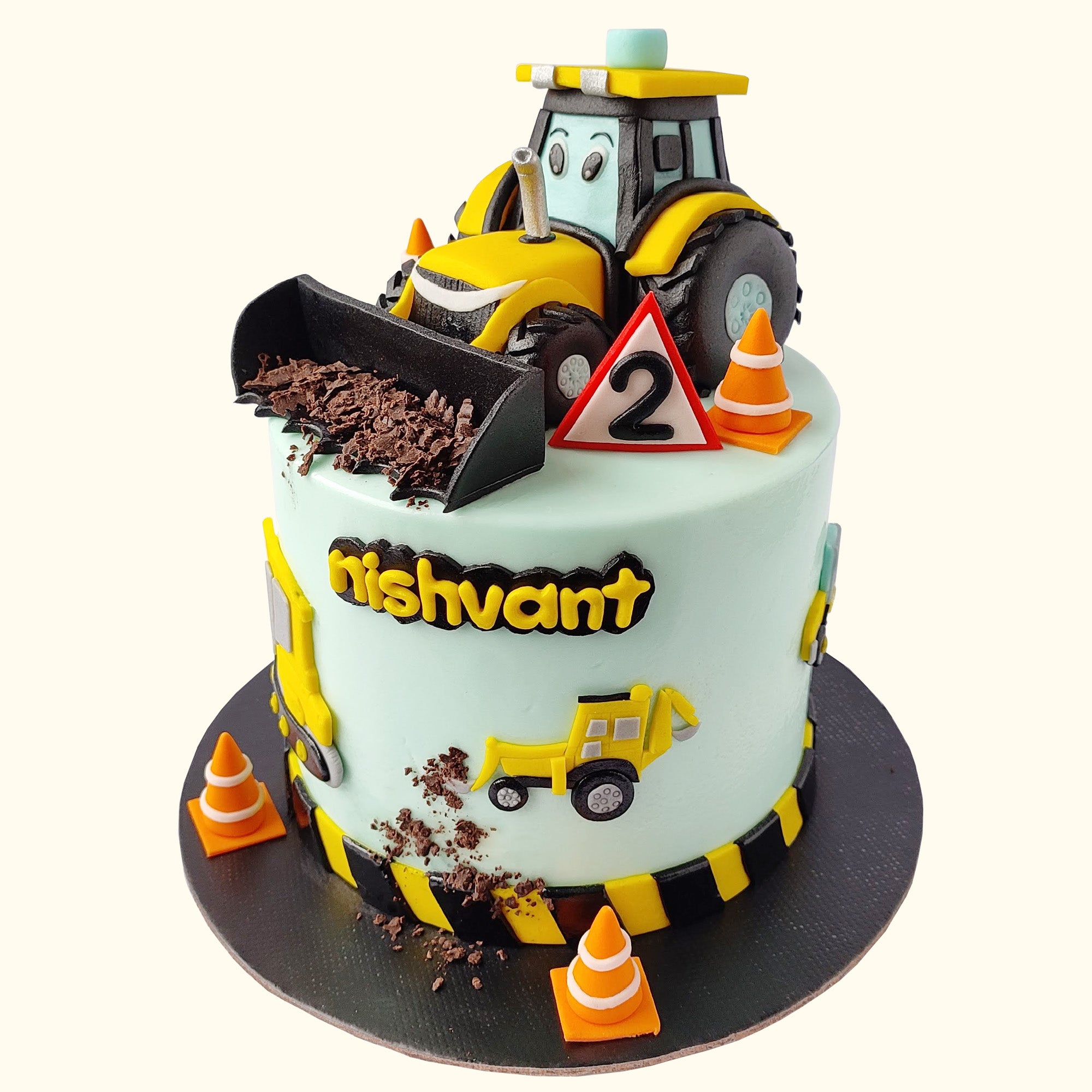 Cakes by Alix - Loving this little excavator cake for a 3... | Facebook
