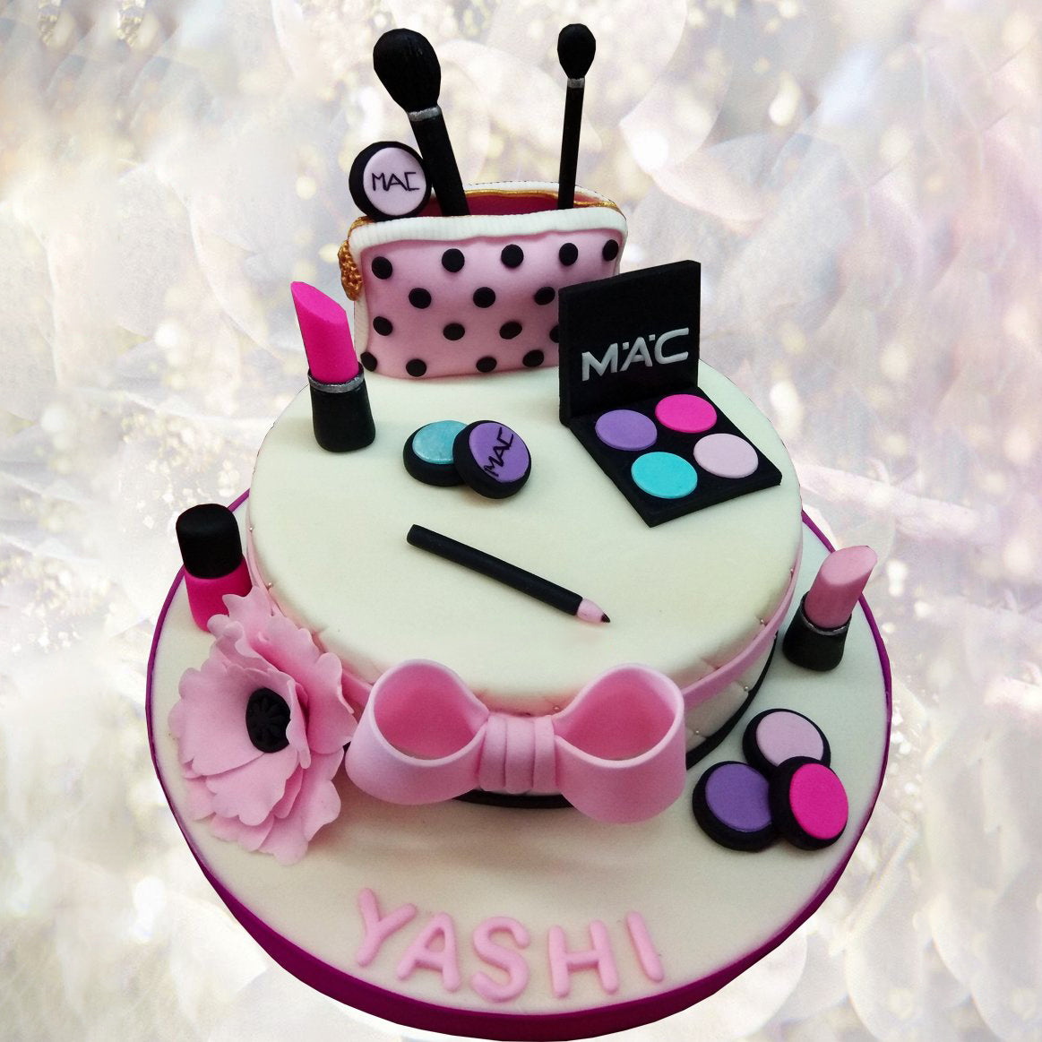 Makeup Birthday Cake - Buy/Send Makeup Cakes to Makeup Lover Online