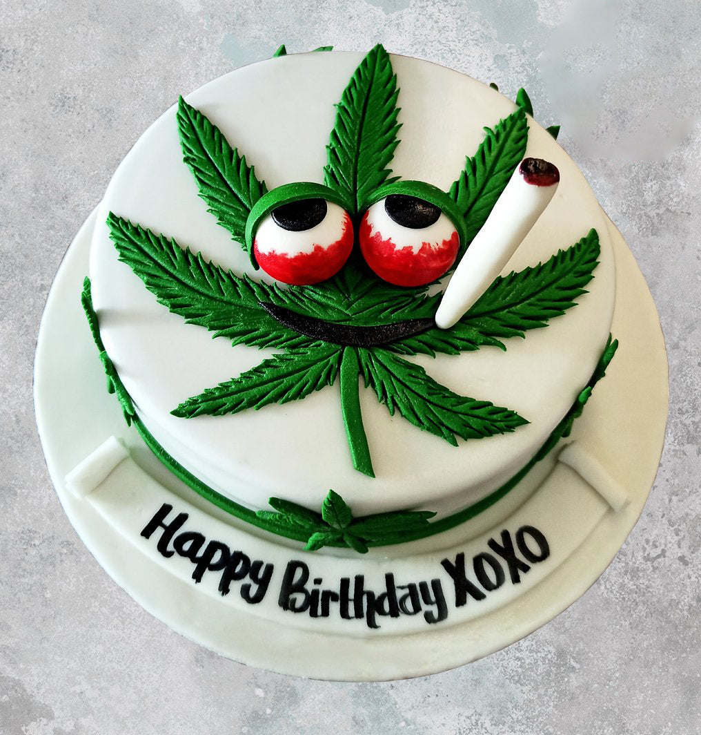 Pot Smoker Pothead My Best Bud Marijuana Birthday Cake Topper Personal –  OwlTopThat