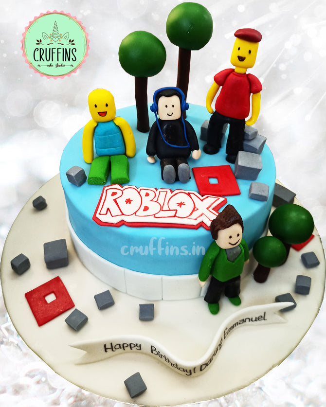 Personalised Roblox Cake Topper With Any Name, Age and Your Photo Digital  File, Printable - Etsy