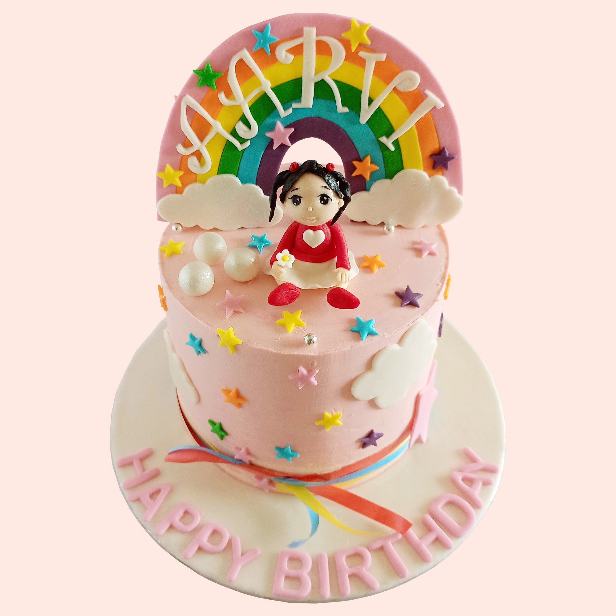 Rainbow Cake Toppers – This Little Cakery