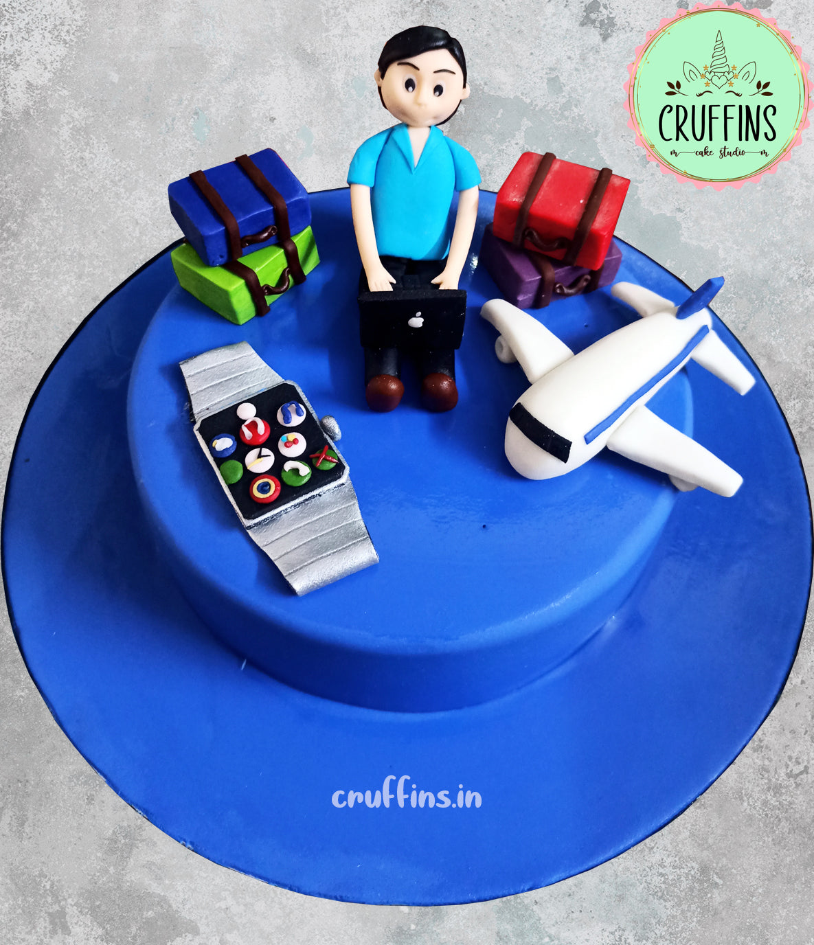 Fervour on Instagram: “Travellers cake #themecake #traveller #sion  #ghatkopar #matunga #delivery #cakestudio #egglesscake #ca… | Cake, Eggless  cake, Occasion cakes