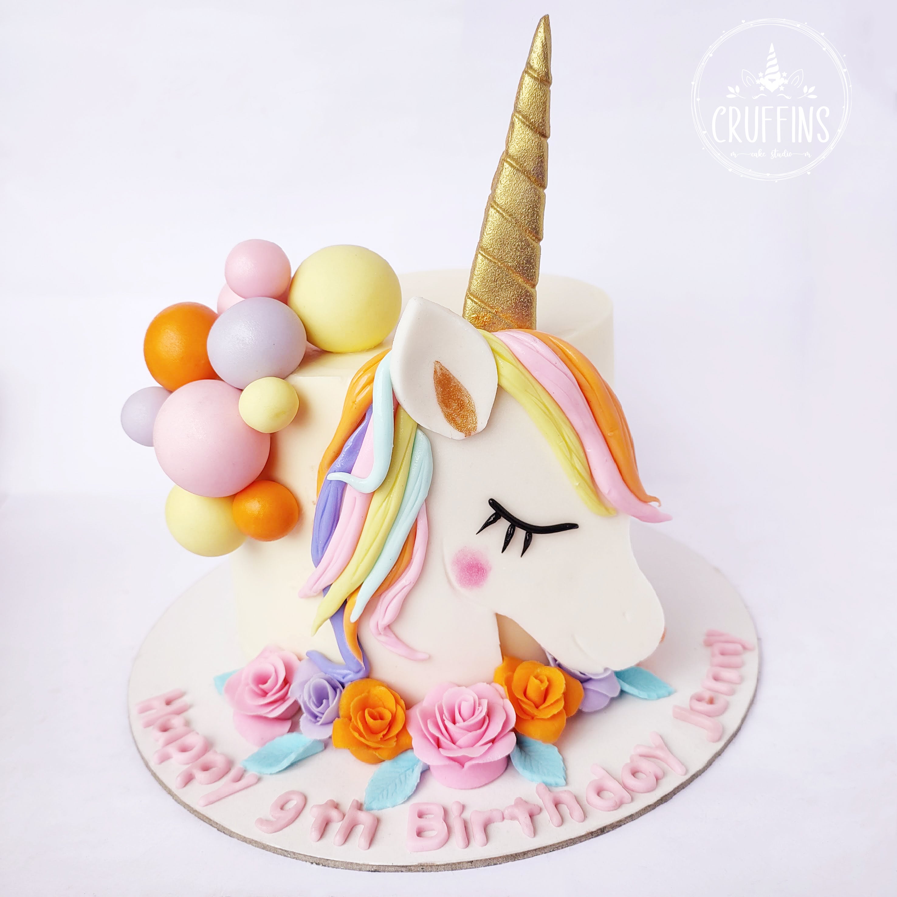 Whimsical Pastel Dreams Cake | Best Customised Cake Singapore